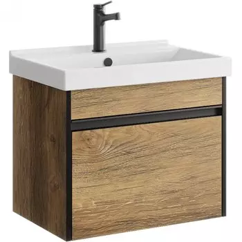 Тумба под раковину Aqwella Urban 60 светлое дерево