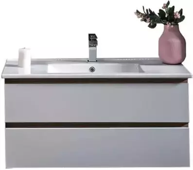 Тумба под раковину Armadi Art Capolda 100 с ручкой дерево