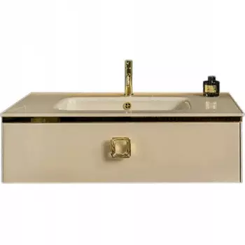 Тумба под раковину Armadi Art Lucido 100 бежевый