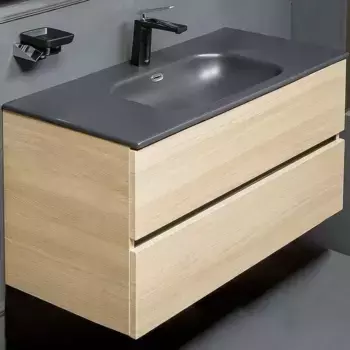 Тумба под раковину Armadi Art Vallessi 120 светлое дерево