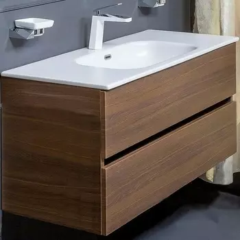 Тумба под раковину Armadi Art Vallessi 120 темное дерево