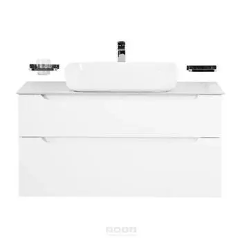 Тумба под раковину BelBagno Etna 90 белый, Bianco Lucido