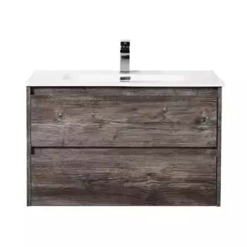 Тумба под раковину BelBagno Kraft 80 темное дерево