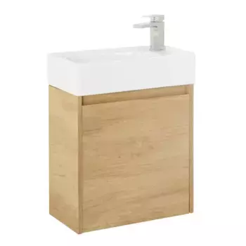 Тумба под раковину Belbagno Kraft Mini 50 R светлое дерево