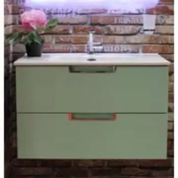 Тумба под раковину Belbagno Leticia 100х52 Menta Opaco (BB1000DDAC/MO)