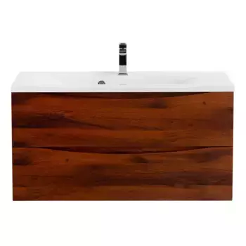 Тумба под раковину BelBagno Marino 100 темное дерево