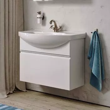 Тумба под раковину без столешницы Aqwella Rodos 85 белая