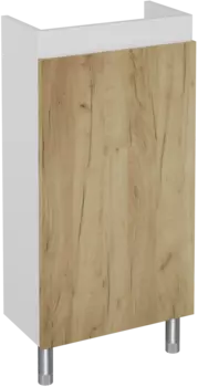 Тумба под раковину без столешницы DIWO Кострома 40 напольная, дуб крафт