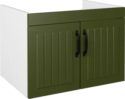 Тумба под раковину без столешницы DIWO Сочи 60 подвесная, зеленая