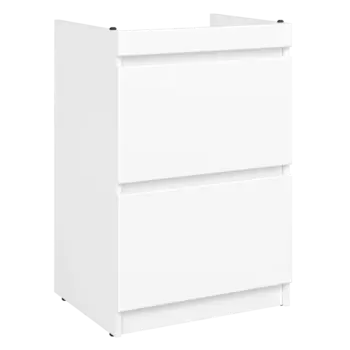 Тумба под раковину без столешницы DIWO Тольятти 60 под стиральную машину, белая