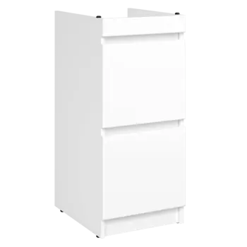 Тумба под раковину без столешницы DIWO Тольятти 40 под стиральную машину, белая