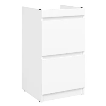 Тумба под раковину без столешницы DIWO Тольятти 50 под стиральную машину, белая