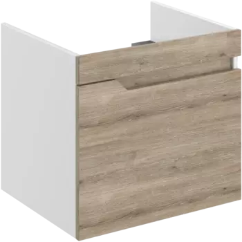 Тумба под раковину без столешницы DIWO Воронеж 50 подвесная, ореховый дубослив