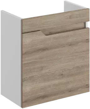 Тумба под раковину без столешницы DIWO Воронеж 40 подвесная, ореховый дубослив