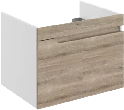 Тумба под раковину без столешницы DIWO Воронеж 60 подвесная, ореховый дубослив