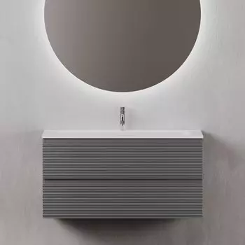 Тумба под раковину без столешницы Sancos Folk 100 grey soft