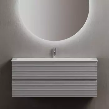 Тумба под раковину без столешницы Sancos Folk 120 ergraut soft