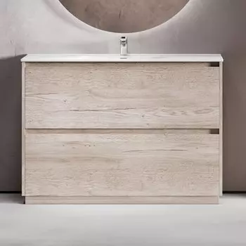 Тумба под раковину без столешницы Sancos Libra Floor 120 дуб галифакс натуральный