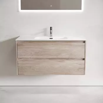 Тумба под раковину без столешницы Sancos Libra 120 дуб галифакс натуральный