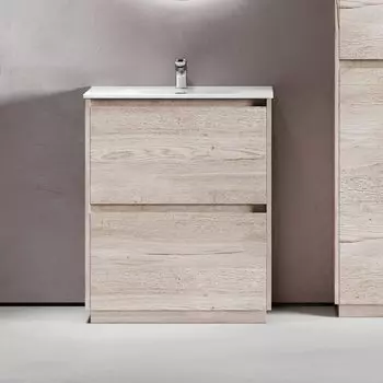 Тумба под раковину без столешницы Sancos Libra Floor 70 дуб галифакс натуральный