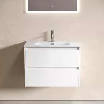 Тумба под раковину без столешницы Sancos Libra 70 белый глянец