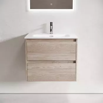 Тумба под раковину без столешницы Sancos Libra 60 дуб галифакс натуральный