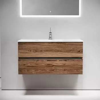 Тумба под раковину без столешницы Sancos Urban 100 дуб чарльстон