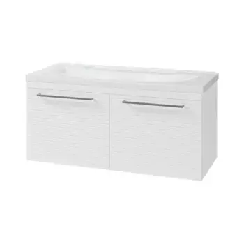 Тумба под раковину Brevita Catania 100 подвесная белый