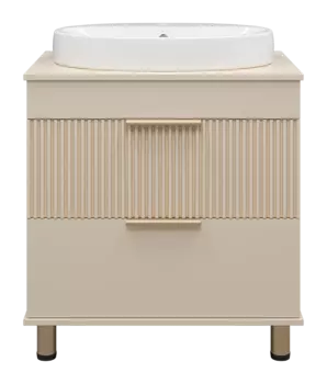 Тумба под раковину Brevita Enfida 70 бежевая матовая