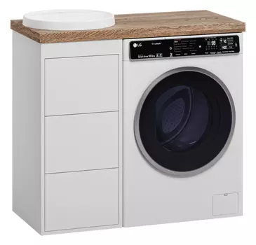 Тумба под раковину Brevita Grafit 40