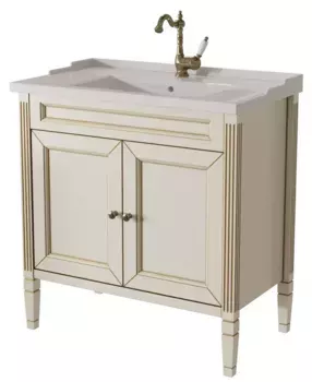 Тумба под раковину Caprigo Albion 80 бежевый матовый