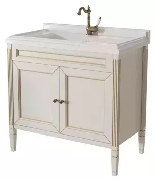 Тумба под раковину Caprigo Albion 90 бежевый матовый