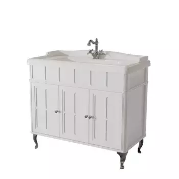 Тумба под раковину Caprigo Borgo 100 белый матовый