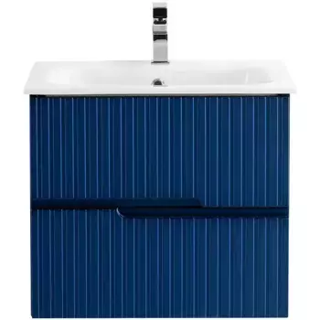 Тумба под раковину Cezares Duet 57х50 синяя