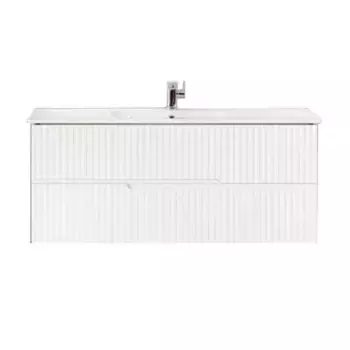 Тумба под раковину Cezares Duet 77х50 Bianco Opaco (DUET-800-2C-SO-BO)