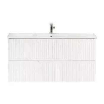 Тумба под раковину Cezares Duet 97х50 Bianco Opaco (DUET-1000-2C-SO-BO)