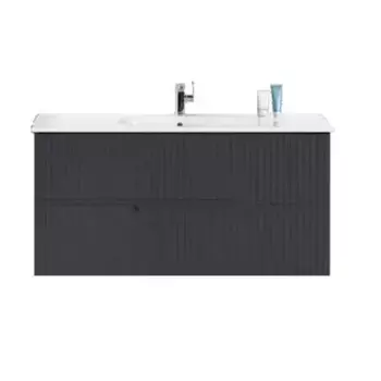 Тумба под раковину Cezares Duet 97х50 Grafito (DUET-1000-2C-SO-GR-P)