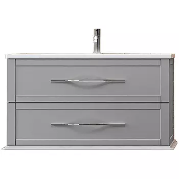 Тумба под раковину Cezares Tiffany 75 серый матовый