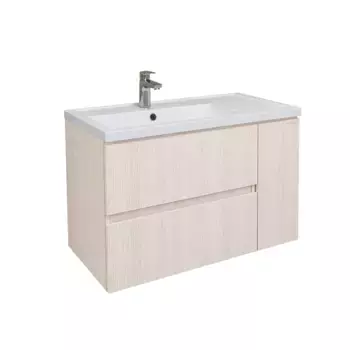 Тумба под раковину Grossman Юнит 80 подвесная, кадена лайт