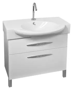 Тумба под раковину напольная Jacob Delafon Presquile 80 белая