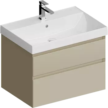 Тумба под раковину KERAMA MARAZZI Cubo 70 подвесная, лимо матовая