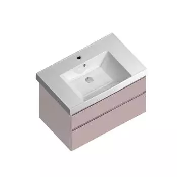 Тумба под раковину Kerama Marazzi Cubo 80 мальва матовый (CU.80MAL)