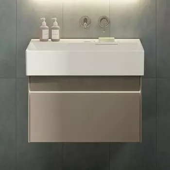 Тумба под раковину KERAMA MARAZZI Logica 70 подвесная, песчаная