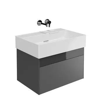 Тумба под раковину Kerama Marazzi Logica 70 стальной серый (LO.70.2\ST)