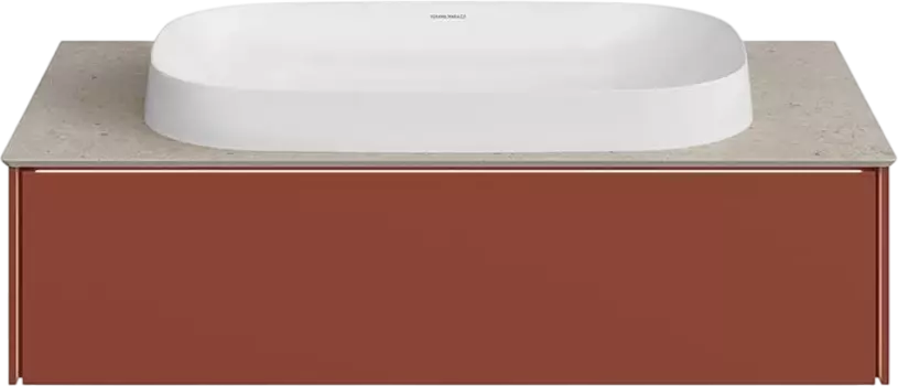 Тумба под раковину KERAMA MARAZZI Magica 90 венецианский красный матовый