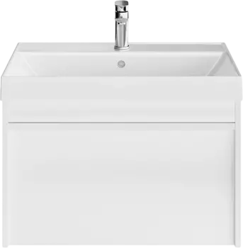 Тумба под раковину KERAMA MARAZZI Modula 70 подвесная, белая глянцевая