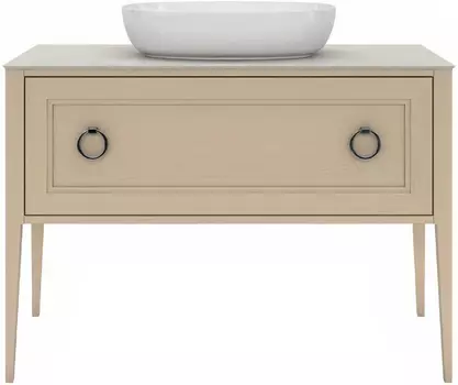 Тумба под раковину Kerama Marazzi Plaza Classic 120 капучино матовый (PL.C.120.1+1\CAP)