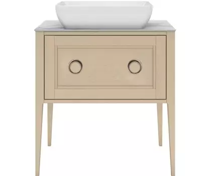 Тумба под раковину KERAMA MARAZZI Plaza Classic Neo 80 напольная, капучино матовая