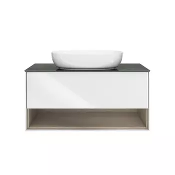 Тумба под раковину Kerama Marazzi Plaza Modern 100 белый