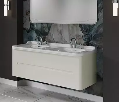 Тумба под раковину Kerasan Waldorf 150 bi vaniglia matt (925430)